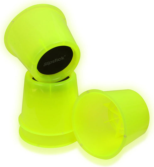 Slipstick CB643 3” Lift Bed Risers, Glow in The Dark Furniture Risers, Set of 4, Supports 2,000 Lbs