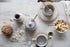 Creative Co-Op White Stoneware Sugar Pot with Lid