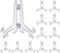 uxcell 4" Acrylic Plate Stands, 12Pcs Display Easels for Card Holders, Photo Frames