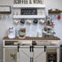 Coffee Pods Storage Basket for 35 K Cup Organizer, Decorative Holder for Coffee Bar Countertop - White.