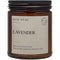 Lavender Candles | Arctic Wicks Non Toxic Coconut Beeswax Candles | Natural Coconut Beeswax 9oz Amber Jar | Spa Wellness Candles Wax Non-Toxic Clean Burn 100% USDA Certified Biobased