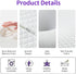 Cervical Memory Foam Pillow, Butterfly Shaped Neck Pillow for Pain Relief Sleeping, Orthopedic Contour Ergonomic