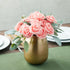 Juvale Artificial Roses for Wedding Decor - 3-Inch Pink, 100 Pack Realistic Flowers for Centerpieces