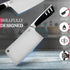 LDC 7" Inch Meat Cleaver Knife - High-Carbon Stainless Steel for Heavy-Duty Slicing, Mincing, Chopping