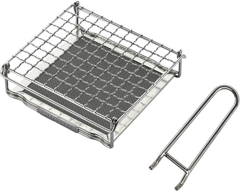 CAMPINGMOON Bread Toaster for Camping Stove, 304 Stainless Steel, Small Size US-1312