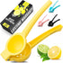 Zulay Kitchen Metal Lemon Squeezer - Handheld Lemon Juicer Squeezer - Easy
