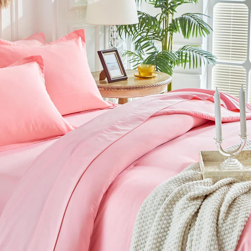 Set Set 7 Kids Comforter Sheet - Soft and Breathable Bed Includes Quilted Comforter, Fitted Sheet, Flat Top Sheet