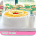 GUCUJI Cake Collar CLEAR ACETATE ROLL 125 Micron (3.1 X 394 inch) for Chocolate Mousse and Cake Decorating