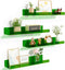 upsimples Acrylic Shelves for Wall Decor, 15" Display Shelf Perfume Organizer for