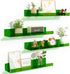 upsimples Acrylic Shelves for Wall Decor, 15" Display Shelf Perfume Organizer for