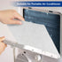 Room Air Conditioner Filter Replacement, 24" x 15" x 1/4" for Window AC Units, Cut-to-fit Filters.