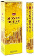 Hem Money House Incense Sticks (120 Sticks, 6 Boxes) - 9 Inches Long, 20g per Box, Attract Positive Energy