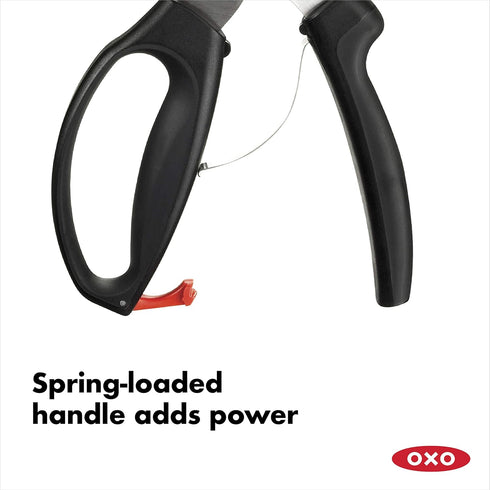 OXO Good Grips Spring-Loaded Poultry Shears - Black