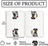 Set 2, Decor(16x24Inch) Dalmatian Gifts Wine Kitchen Towels of Gifts for Dalmatian Dog Wine Lovers Decorative Hand Dish