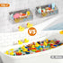 2 Pack Natheeph Bath Toy Storage Holder, Large Capacity Bath Toy Organizer for Tub Clear Baby Bathtub Toy Storage Multi