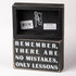 Primitives by Kathy 17399 Classic Box Sign, 6 x 4-Inches, No Mistakes Home Decor