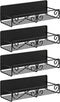 4 Pack Magnetic Spice Rack for Refrigerator