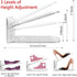 Yes!Fresh Closet 3 12 Pack) Shoe Slots Organizer, Boutique Display Style Shoe Stacker for A Pair of Shoes, Separable