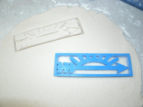 INSPIRED BY ARROW OF LIGHT CUB SCOUT THEME COOKIE CUTTER - Sunset Symbol Made in USA