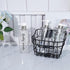 21oz Shampoo Dispenser - Refillable Shampoo and Conditioner Bottles (Clear, Set of 3) - Modern Shampoo Bottles for Shower Soap - Empty Shampoo Conditioner Body Wash Dispenser Set - for Hotel Bathroom by DIDROOM