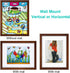 RPJC 11x14 Picture Frames - Solid Wood with High Definition Glass for 8x10 or 11x14 Photos