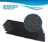 HQRP Filter Kit with 2 HEPA & 4 Carbon Prefilters Compatible with Fellowes AeraMax 100 Air Purifier Models 90, 100,