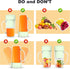 Portable Blender, 10 oz Mini Personal Blender for Smoothies, Rechargeable USB, Easy to Clean for Travel