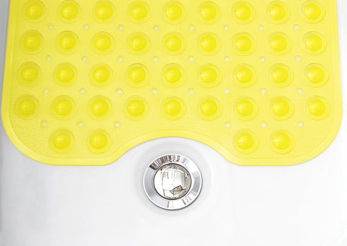39x16 Extra-Long Non-Slip Bathtub & Shower Mat (Smooth/Non-Textured Tubs Only) Safe, Clean, Machine-Washable, Superior