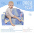 Kids,2-in-1 aodisman Thick Comfy Toddler Chair and Couch for Soft Plush Fold Out Sofa for Children,Convertible Couch