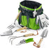 WORKPRO 7 Piece Garden Tools Set, Heavy Duty Stainless Steel with Wooden Handle, Gardening Gifts