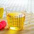 2 Cup Borosilicate Glass Measuring Cup with 50ML Intervals Scale - New Kitchen Accessories for Easy Liquid and Powder