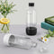 SunnyOcean Soda Bottles 1 Litre - Set of 2 BPA-Free PET Reusable -
