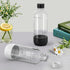 SunnyOcean Soda Bottles 1 Litre - Set of 2 BPA-Free PET Reusable -