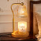 ZUSANUN Candle Warmer Lamp, Adjustable Height & Dimmable, Candles with Timer, 2H/4H/8H Auto