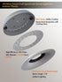 16W Dimming,Plant 2 GLOWRIUM Grow Lights for Indoor Plants, Smart Full Spectrum LED Grow Light, Auto Timer and Stepless