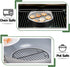 TeamFar 9inch Round Baking Wire Cooling Rack, Stainless Steel Core & Nonstick Coating for Roasting, Grilling, Steaming