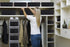 Short Storage Baskets - Small Rectangle Organizer Bins for Candles, Remotes, DVDs, Board Games, Keepsakes