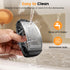 Lesbima Garlic Press,Stainless Steel Garlic Mincer Crusher,Easy to Use and Clean,Ergonomic Handle,Easy Kitchen Gadget