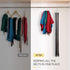Space Saving Belt Hanger Organizer for Closet, Max 24 Storage Capacity, Rotating Rack for Hanging Belts, Ties, Silver