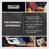 Dunwell Small Photo Album 5x7 (2-Pack, Ruby), 5 x 7 Photo & Art Portfolio Book, 24 Sleeves, 48 Pages for Professional