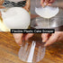 Anvin Cake Scraper Smoother Tool Set, Plastic Frosting Scraper Combo for Buttercream Edge Decorating, 10 Pcs