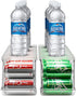 12 (4-Pack) Sorbus Soda Can Organizer for Refrigerator Stackable Can Dispenser with Lid for Fridge, Pantry, or Freezer