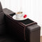 GEHE Couch Arm Tray Table, Flexible/Foldable Sofa Armrest Tray, Couch Armrest Table