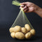 TEMUCY Plastic Mesh Produce Bags, 24 Inch Seafood Boil Bags for Crawfish Crab