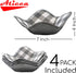 Microwave Bowl Cozy Holders for Hot Food, Set of 4 Heat Proof Hot Pads for Bouillon Cups