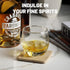 Set 5, 4" Koville Marble Coasters of Square Coasters with Holder for Drinks, Cup Coaster for Coffee Table Home Office