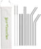 Hypermotion Stainless Steel Straw - Food Grade Reusable Metal Drinking Straw Set with Cleaning Brushes