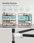 5-Tier Closet, ULSH55H SONGMICS Shoe Rack, Shoe Storage for Hallway Slim and Space-Saving, Metal Frame, Non-Woven