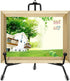 6 Pack Upgraded 6 Inch Anti-Slip Iron Plate Display Stands for Books, Decorative Plates, Artworks