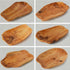 Root Wood Dish, Hand Carved Party Platter and Tray for Sandwich Bread Serving, Appetizer Display (12-13 inch)